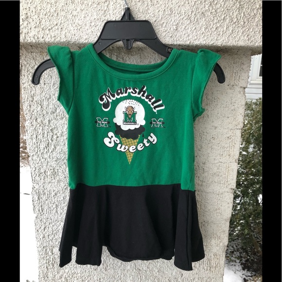 Cheekie Peach Other - Marshall The Herd toddler dress NWT